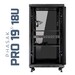 Armario Rack 18U 600x600 | Phasak Pro PHO-6618 19 In
